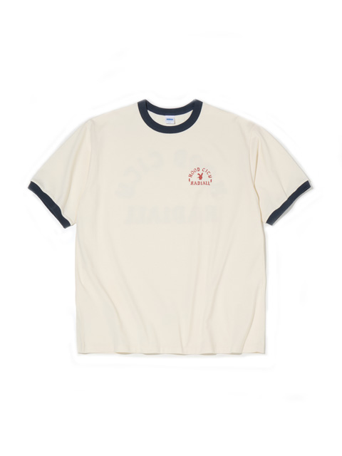 RADIALL 「BUNNY D - CREW NECK T-SHIRT S/S」 リンガーティーシャツ