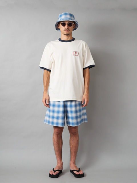 トップス RADIALL BUNNY D-CREW NECK T-SHIRT RADIALL 「BUNNY D - CREW NECK T-SHIRT S/S」 リンガーティーシャツ