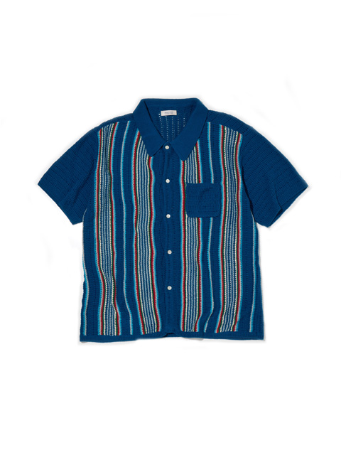 RADIALL 「NUMBER FIVE SOUTH - REGULAR COLLARED SWEATER S/S