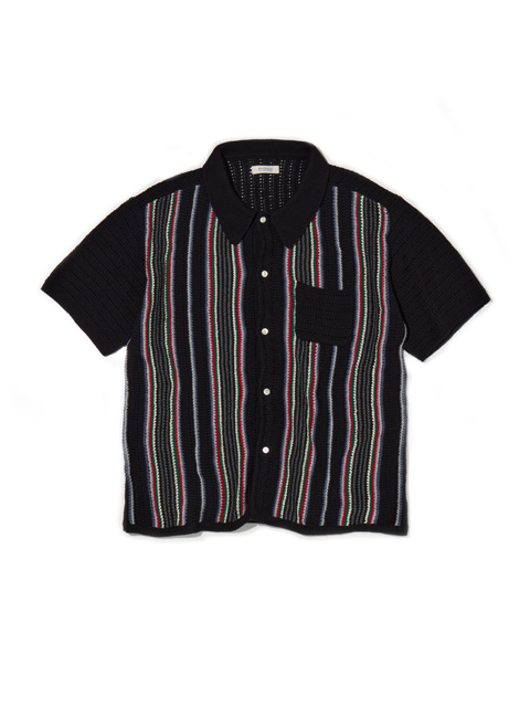 RADIALL　ニットシャツ RADIALL 「NUMBER FIVE SOUTH - REGULAR COLLARED SWEATER S/S