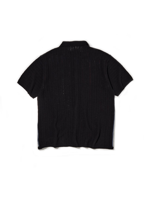 RADIALL 「NUMBER FIVE SOUTH - REGULAR COLLARED SWEATER S/S