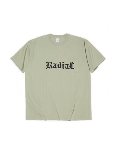 RADIALL 「OE - CREW NECK T-SHIRT S/S」 プリントポケット