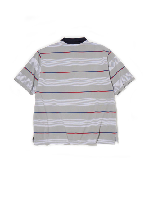RADIALL 「G-BODY - POLO SHIRT S/S」 ボーダーポローシャツ