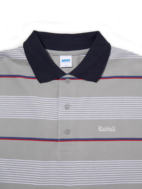 RADIALL 「G-BODY - POLO SHIRT S/S」 ボーダーポローシャツ