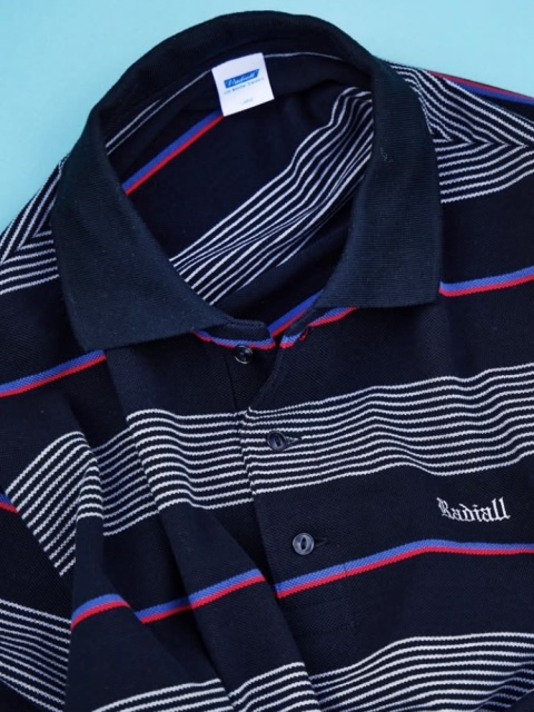 RADIALL 「G-BODY - POLO SHIRT S/S」 ボーダーポローシャツ