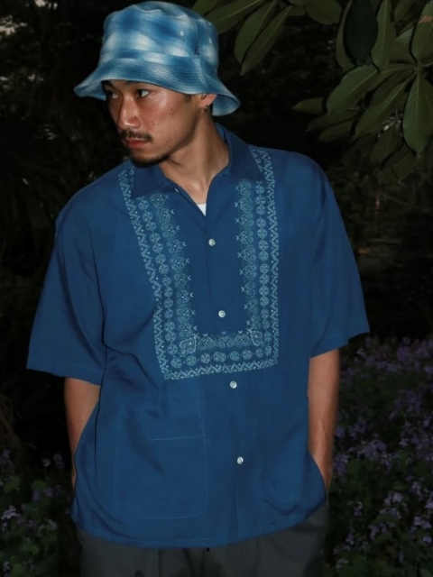 RADIALL 「NATIVE LEI - OPEN COLLARED SHIRT S/S」 オープン