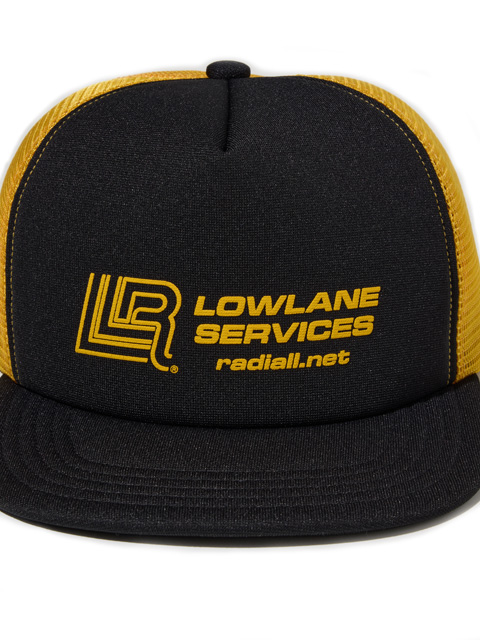 RADIALL 「LOWLANE - TRUCKER MESH CAP」 5パネル トラッカー
