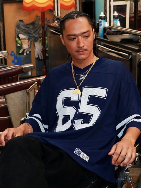 XLARGE ★ GAME メッシュ フットボール ゲーム シャツ USA製メッシュゲームシャツ | CUSTOM FEVER