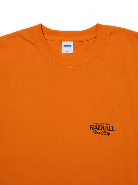 RADIALL 「HOOD CITY - CREW NECK T-SHIRT S/S」 プリントティー