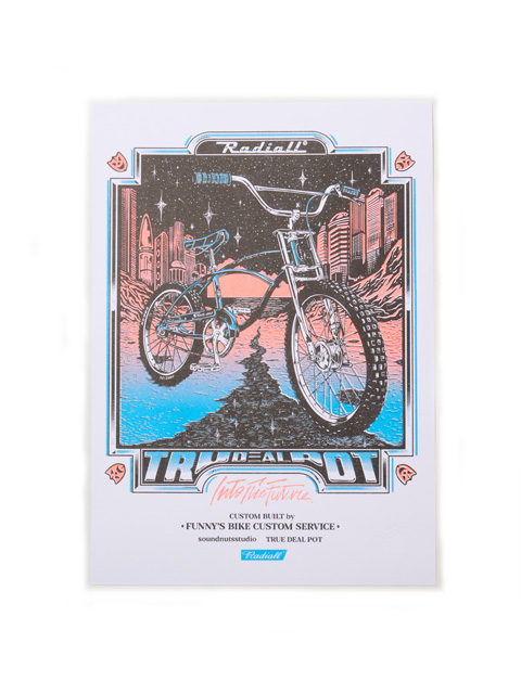 RADIALL 「STINGRAY - RISOGRAPH POSTER」 A3ポスター