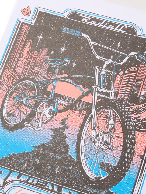 RADIALL 「STINGRAY - RISOGRAPH POSTER」 A3ポスター