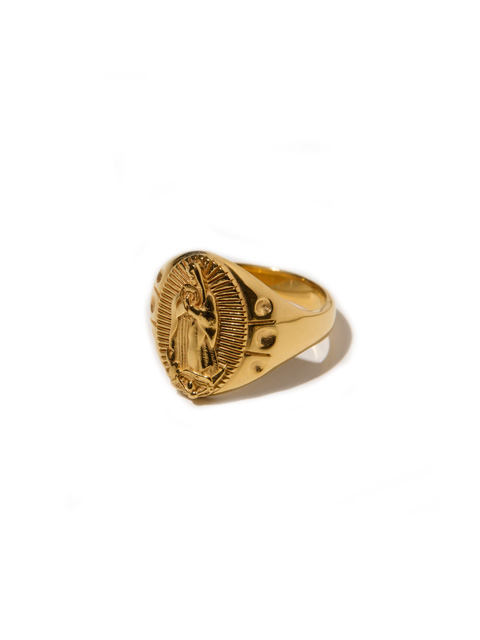 RADIALL 「CRADLE - PINKY RING」 SILVER925製 ピンキーリング(18K PLATE)