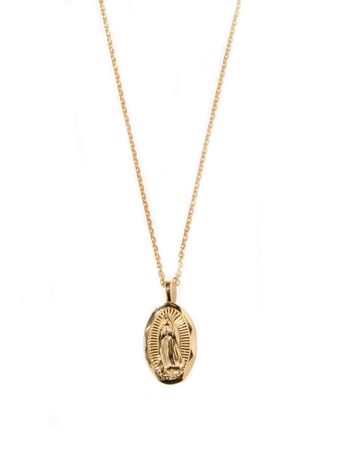 RADIALL　　「CRADLE - OVAL CHAIN NECKLACE」　 SILVER925製 ペンダントネックレス(GOLD PLATED)