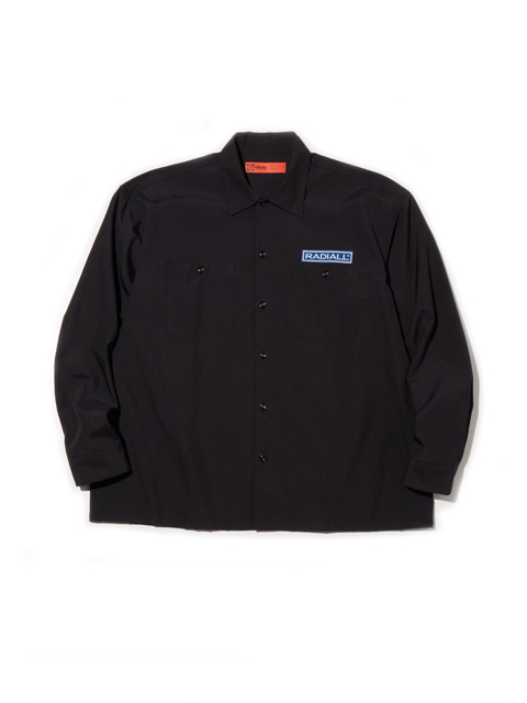 RADIALL 「WHEELS - REGULAR COLLARED SHIRT L/S 」 T/Cポプリン