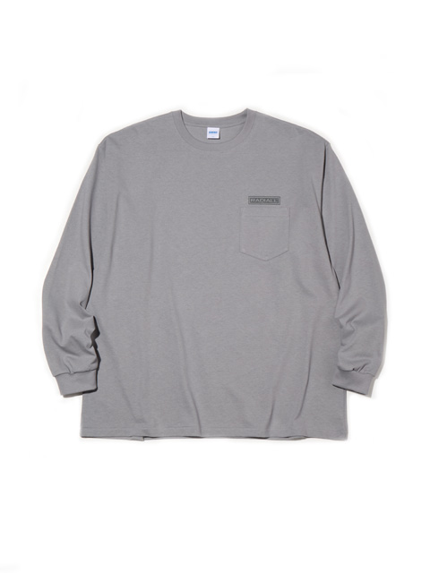 RADIALL / HEDONISM - CREW NECK ロングスリーブT RADIALL ラディアル HEDONISM CREW NECK ロングTシャツ パープル