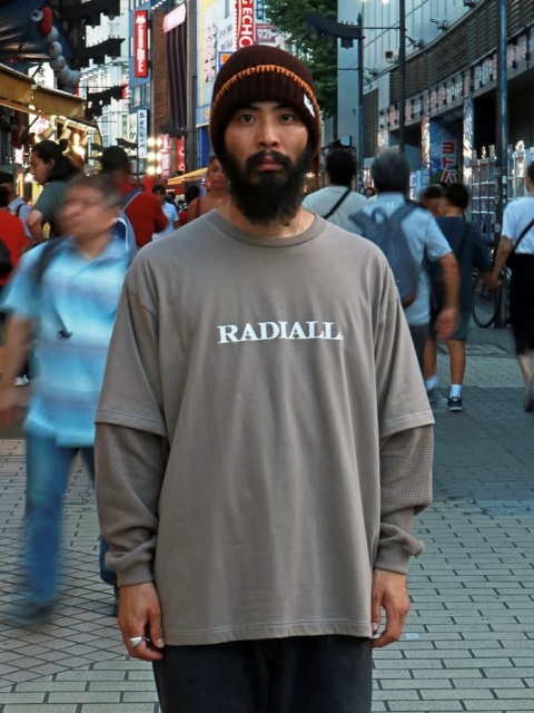 ラディアル Tシャツ RADIALL BOARD WALK - FAKE LAYERED T-SHIRT L/S