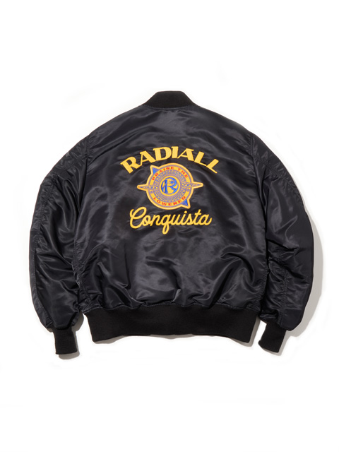 RADIALL 「CLUB HOUSE - TANKERS JACKET 」 ナイロン パデッド