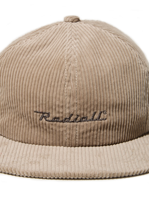 RADIALL 「BRICKS - BASEBALL CAP」 6パネル コーデュロイキャップ