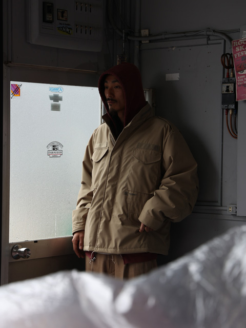 RADIALL 「STEP SIDE - FIELD JACKET 」 パデッド フィールドジャケット