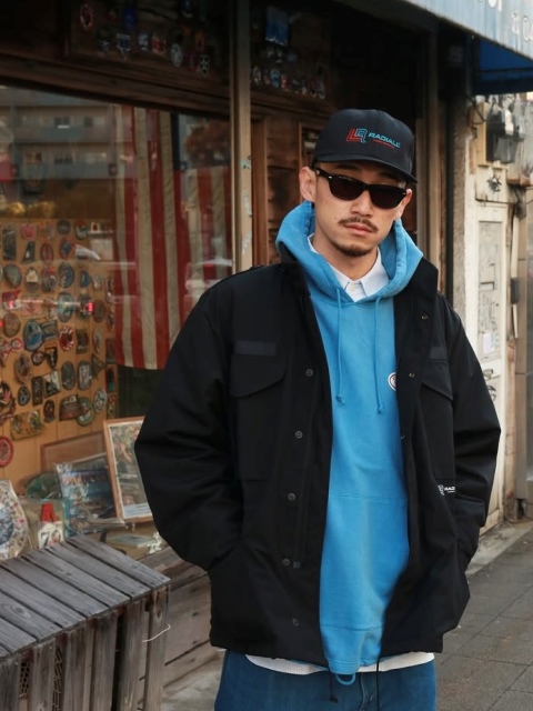 RADIALL 「STEP SIDE - FIELD JACKET 」 パデッド フィールドジャケット