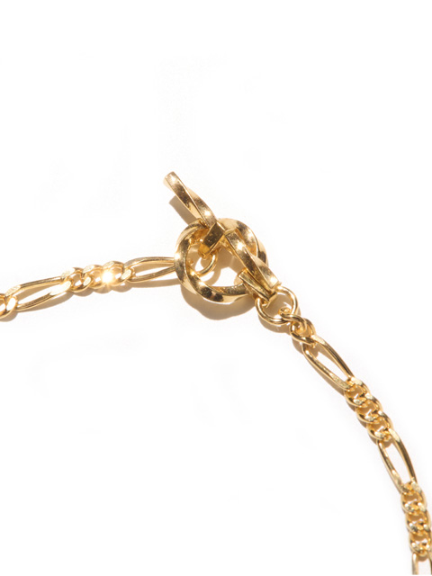 RADIALL 「MONTES - T-BAR BRACELET（18K PLATE） 」 SILVER925製