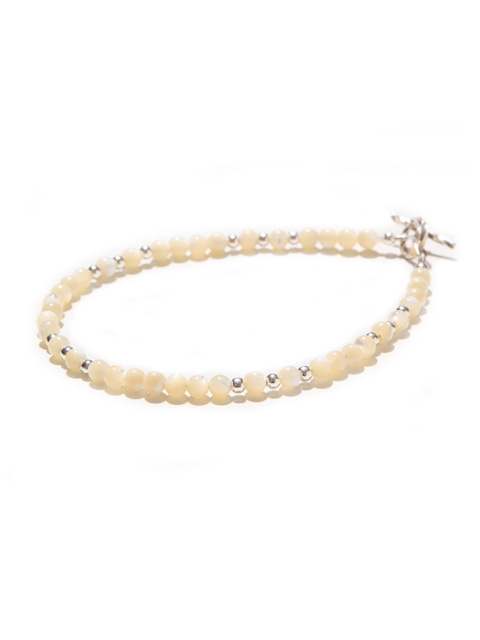 RADIALL 「LUMINOUS - T-BAR BRACELET」 パールブレスレット