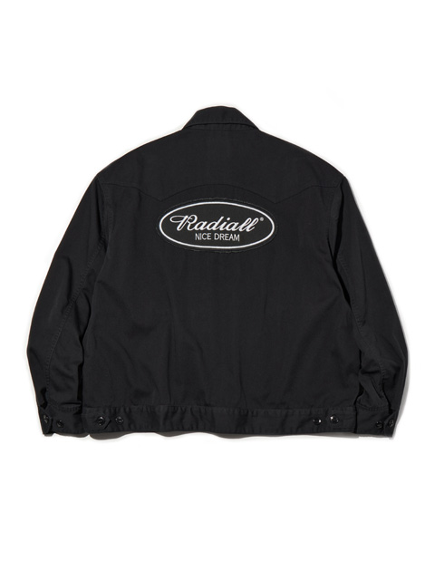 RADIALL 「MOTIVE - ZIP UP JACKET 」 T/Cポプリン ワークジャケット