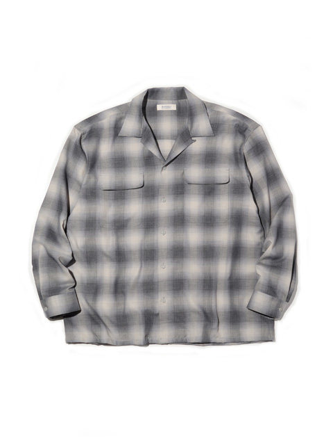 RADIALL 「BELAIR - OPEN COLLARED SHIRT L/S」 オープンカラー