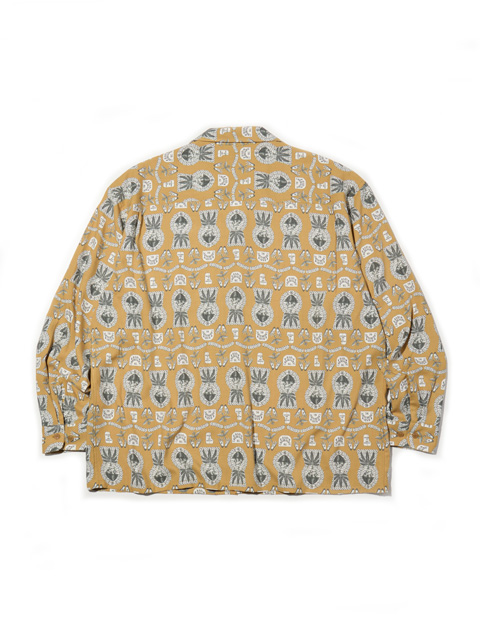 RADIALL 「COMMUNE - OPEN COLLARED SHIRT L/S」 レーヨン オープン