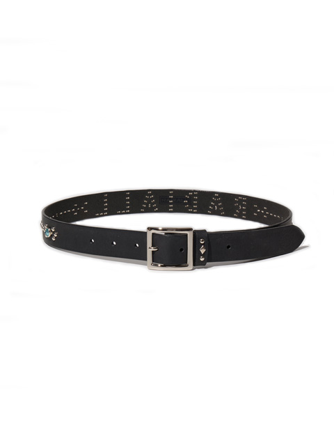 RADIALL 「RHODES - LEATHER BELT / STUDS」 スタッズレザーベルト