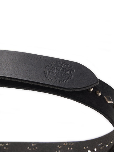 RADIALL 「RHODES - LEATHER BELT / STUDS」 スタッズレザーベルト