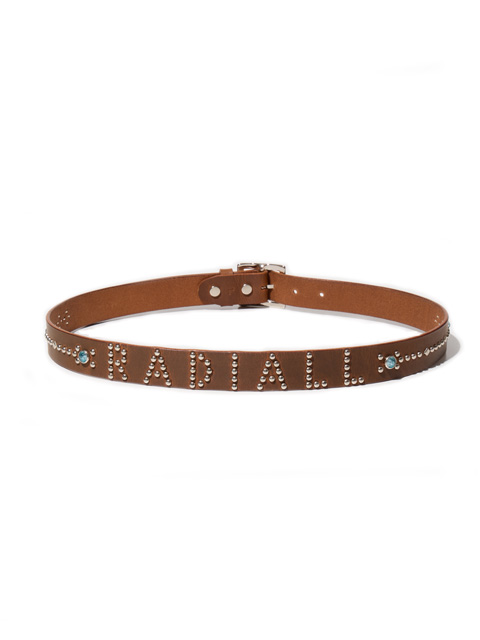 RADIALL スタッズ レザーベルト RADIALL 「RHODES - LEATHER BELT / STUDS」 スタッズレザーベルト