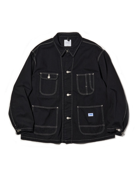 最終価格】RADIALL カウレザー ジャケット　サイズ38 RADIALL 「CHEV - CARPENTER JACKET」 デニム カーペンタージャケット