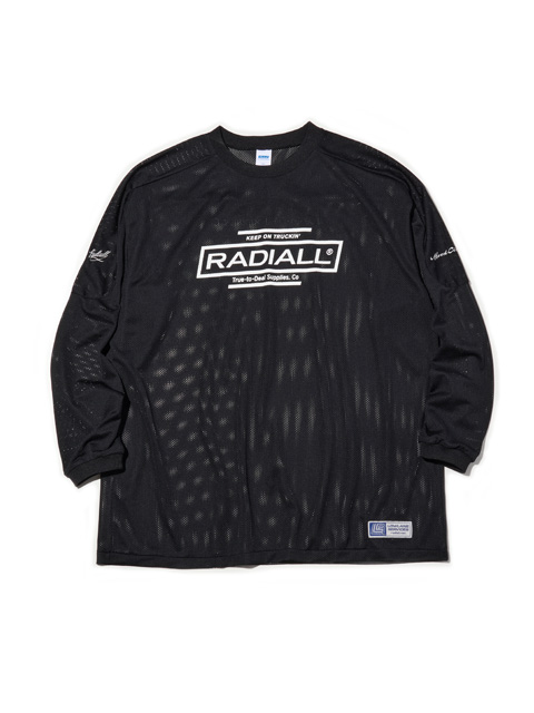 RADIALL 「LOADS - GAME SHIRT L/S」 メッシュ ロングスリーブゲームシャツ