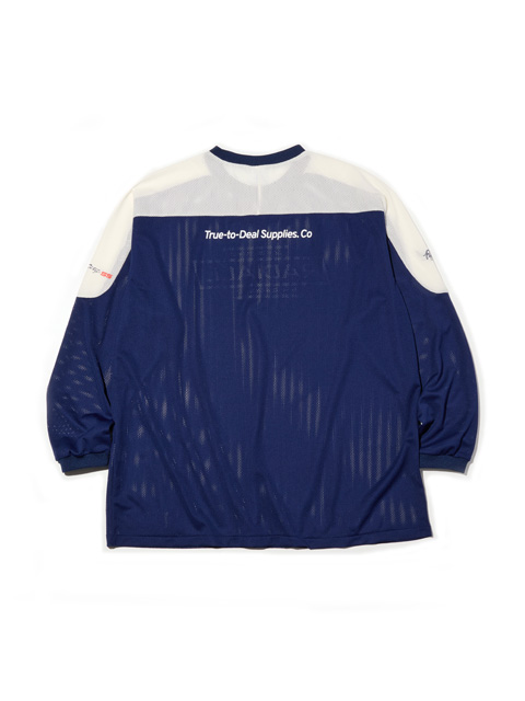 RADIALL 「LOADS - GAME SHIRT L/S」 メッシュ ロングスリーブゲームシャツ
