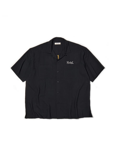 RADIALL 「KEYSTONE - OPEN COLLARED SHIRT S/S」 レーヨン オープン