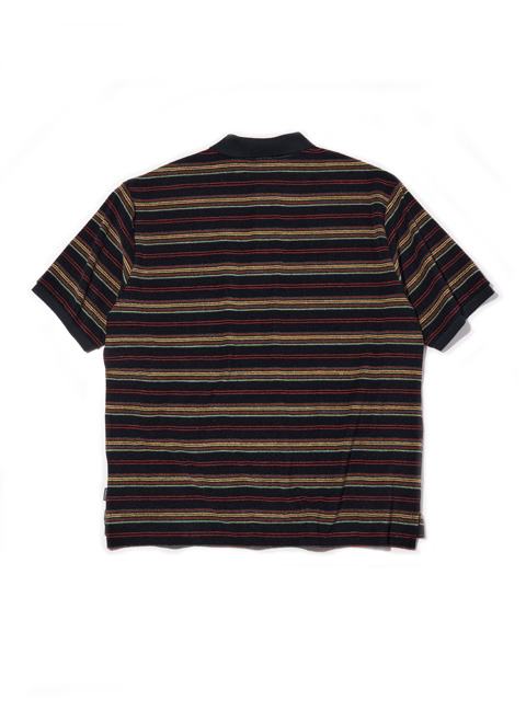 RADIALL 「SQUIRE - POLO SHIRT S/S」 パイルボーダー ポロシャツ