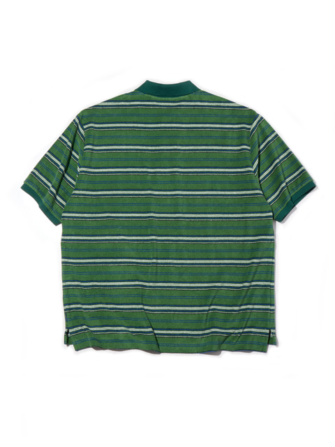 RADIALL 「SQUIRE - POLO SHIRT S/S」 パイルボーダー ポロシャツ