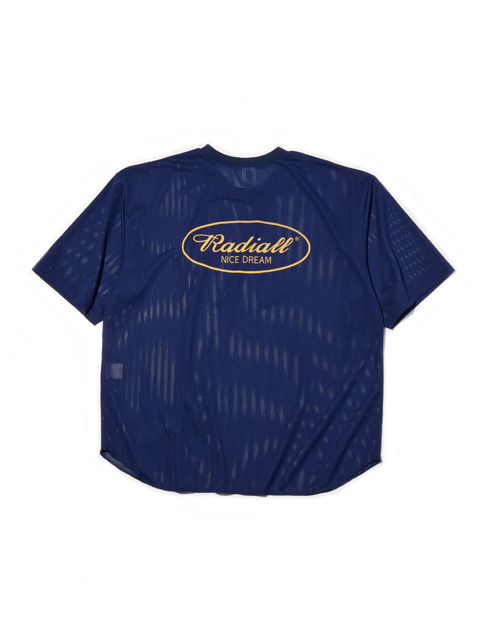 RADIALL 「BREEZE - GAME SHIRT S/S」 メッシュ ゲームシャツ