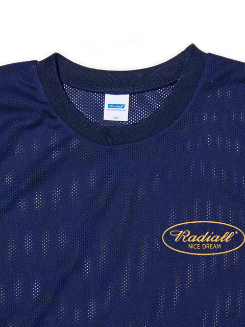RADIALL 「BREEZE - GAME SHIRT S/S」 メッシュ ゲームシャツ