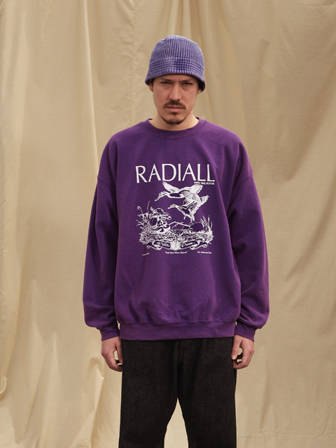 RADIALL 「ESSENTIAL - CRUSHER HAT」 ピグメントダイ クラッシャーハット