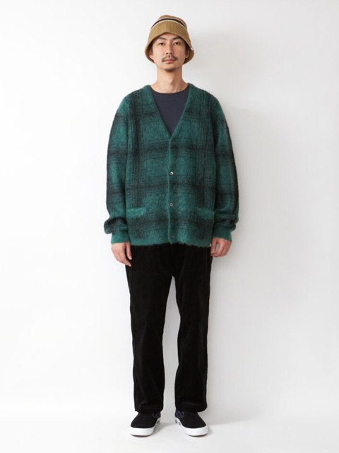 REVERBERATE リバーバレイト　モヘア　カーディガン　レショップ MOHAIR GRADATION BORDER CARDIGAN | REVERBERATE