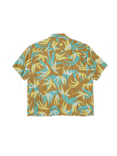 RADIALL 「INTO THE FUTURE - OPEN COLLARED SHIRT S/S 」 レーヨン