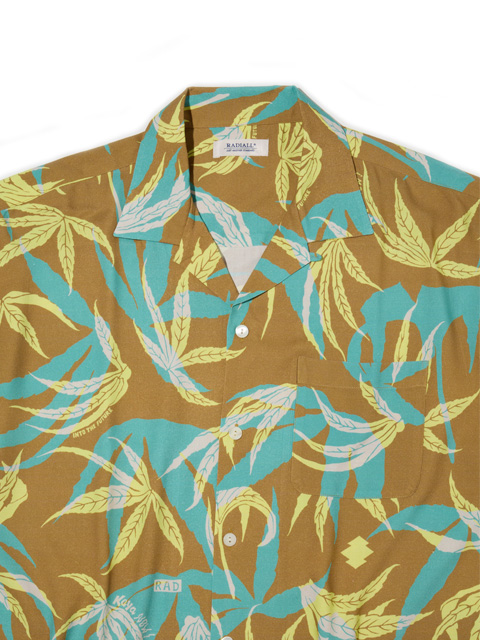 RADIALL 「INTO THE FUTURE - OPEN COLLARED SHIRT S/S 」 レーヨン