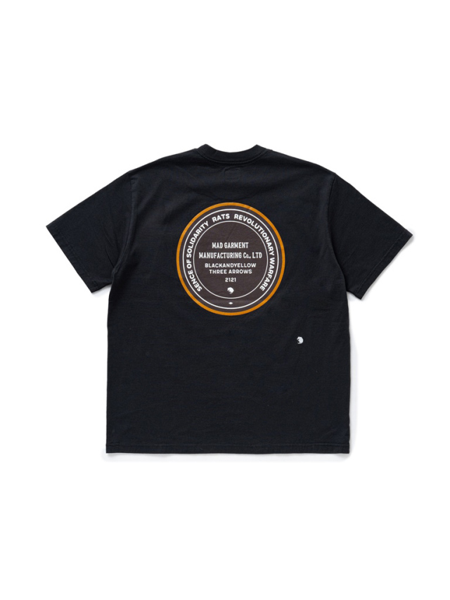 RATS 「CIRCLE MGM POCKET TEE」 プリントポケットティーシャツ