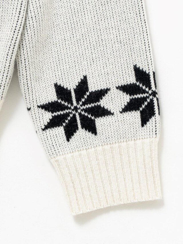 RATS 「NORDIC KNIT」 クルーネックニットセーター