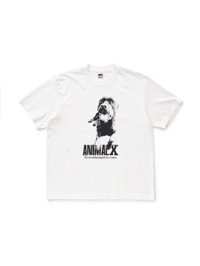 RATS 「ANIMAL X TEE」 プリントティーシャツ