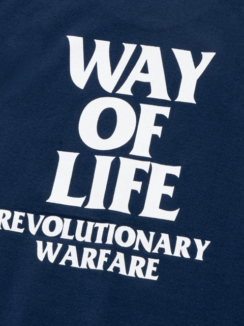 RATS 「SCRIPT LOGO WAY OF LIFE TEE」 プリントティーシャツ