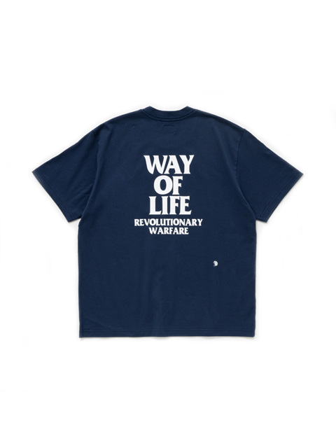 RATS 「SCRIPT LOGO WAY OF LIFE TEE」 プリントティーシャツ