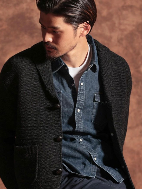RATS 「DENIM SHIRT」 デニムウエスタンシャツ